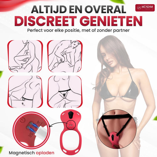 Draagbare clitoris vibrator, discreet genieten waar je wilt