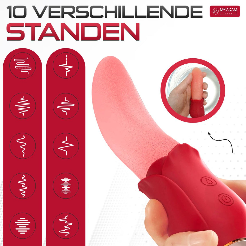 Tong vibrator met 10 verschillende standen