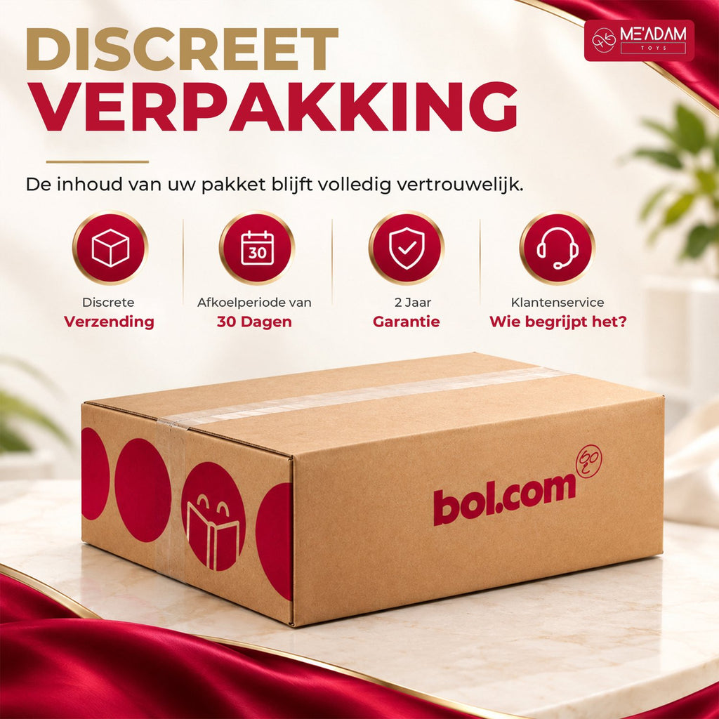 ME'ADAM - Tong Vibrators voor Vrouwen – Clitoris Stimulator met Zuigfunctie – Waterbestendig - Sex toys voor vrouwen - Vibrator